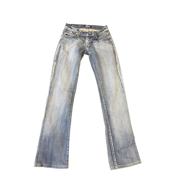 Rock & Republic Womens Jeans Size 24 Embellished Pockets Bootcut Denim - Picture 1 of 6